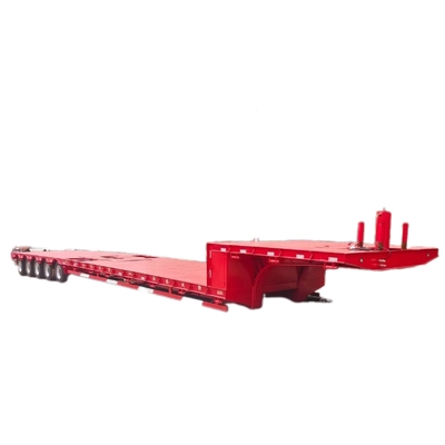 CIMC سنگین کار نیمه تریلر کمروی با ظرفیت بارگیری 30T 100T 3 محور 4 محور