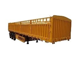 CIMC تبلیغاتی 40 تن کامیون تریلر فشرده چینی کامیون حصار نیمه تریلر