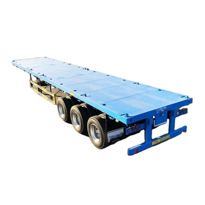 CIMC 2/3/4 محور 40ft 12500*2500*1500mm ظرفیت 70 تن 8-12 مجموعه قفل پیچ تراکتور تراکتور نیمه تریلر