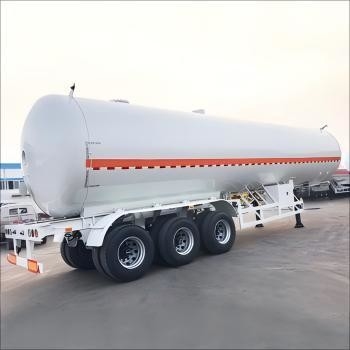 CIMC مخزن Lpg با امنیت بالا نیمه تریلر مخزن Lpg مخزن دیزل کوچک مخزن خالی