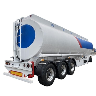 آهن CIMC یا فولاد ضد زنگ برای ایستگاه گاز LNG با یک یا 2/4 محفظه اختیاری کامیون های کریوجنیک گاز طبیعی مایع