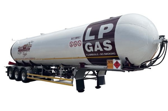 CIMC LPG تانک تریلر پروپان تانک تریلر گاز ترانسپورت تریلر LPG ترانسپورت تریلر گاز عمده تریلر