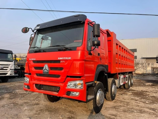 Howo برند 8x4 کامپران 375/450 اسب بخار انتقال دستی دیزل سوخت حالت جدید محبوب برای ساخت و ساز