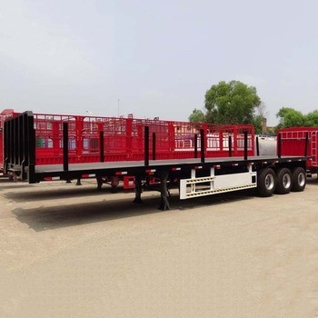 CIMC 3AXLES FLATBED SEMI TRAILER