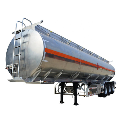 CIMC 3AXLES مخزن سوخت نیمه تریلر برای حمل مایعات