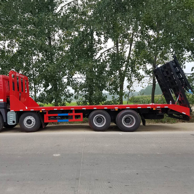 CIMC استیل آلیاژ کم استیل Q345 2 محور 35T کانتینر تخت صاف حمل و نقل نیمه کامیون تریلر