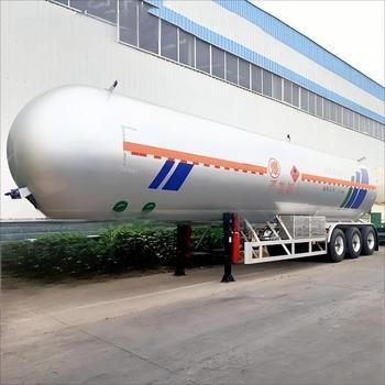 تانک LPG با ایمنی بالا نیمه تریلر برای حمل و نقل ایمن و کارآمد گاز مایع نفت