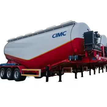 CIMC آخرین طراحی تانک سیمان 3 محور با قدرت بالا