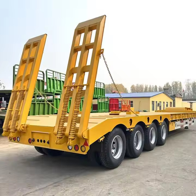کار سنگین 2 خط 4 محور 2x40T تعلیق سفت نیمه کمروی پایین