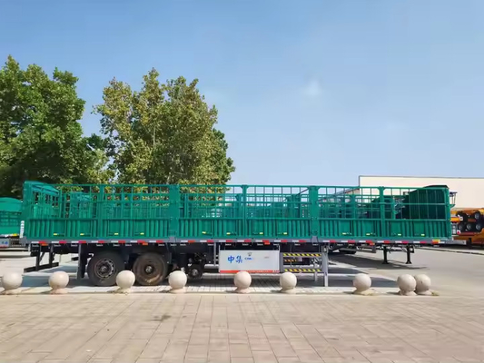 CIMC کارخانه مستقیم 3/4 محور حمل و نقل ساختمان مواد دیگر عمده فند کارگو تریلر