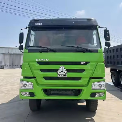 HOWO 371HP 10 سرعت گیربکس دستی بار مفید 25 تا 30 تن حمل و نقل سنگین