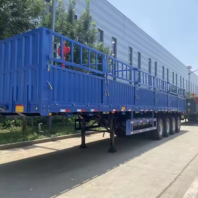 حصار نیمه تریلر حصار 1.6M 1.8M 2M 2.2M حمل و نقل حیوانات نیمه تریلر استیک حصار نیمه تریلر