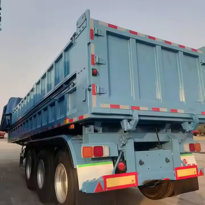CIMC فولاد با قدرت بالا 3- محور درهم تریلر طرفی درهم نیمه کامیون با قیمت کارخانه کامیون های تجاری تریلر