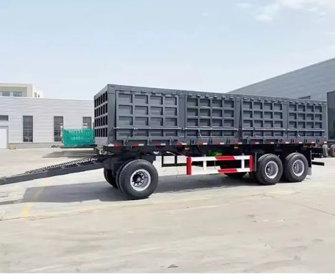 500 میلی‌متر Q345 فولاد کربنی میله کششی دیواره جانبی تریلر کامل برای ظرفیت بار 40-100 تن