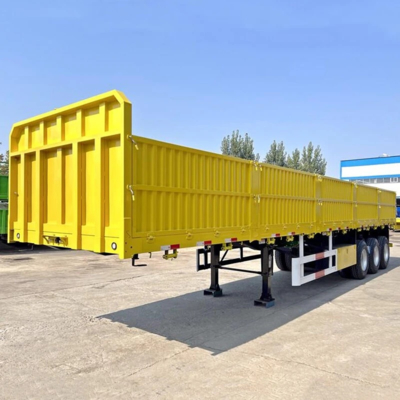 کانتینر دیوارهای جانبی سنگین افزوده شده نیمه تریلر انعطاف پذیر حمل و نقل کانتینر ماندگار و کارآمد