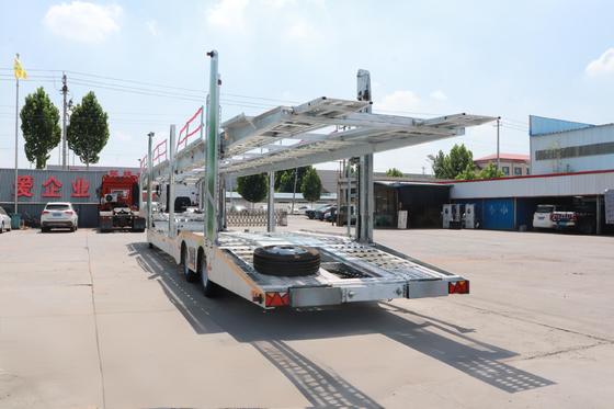 کل وسیله نقلیه HDG SAF محور تعلیق هوا JOST پا Weichbro EBS پیچ بلند نیمه تریلر حمل ماشین