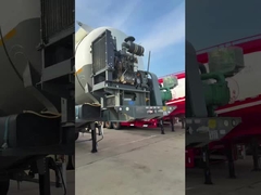 فروش داغ جدیدترین طرح تریلر تانک پودر فله سیمان سه محوره با استحکام بالا